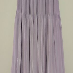 Lavender Pleated Skirt